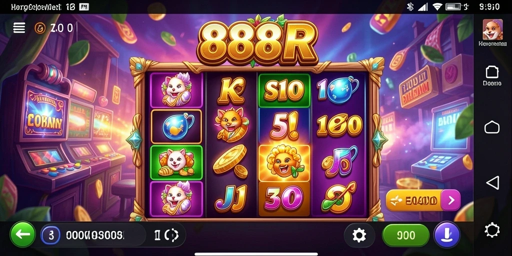 Tampilan gameplay slot yang menarik dan interaktif.