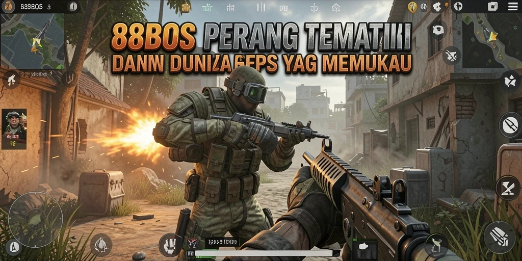 Gameplay mendebarkan di <strong>88BOS</strong> dengan aksi tembak-menembak intens.