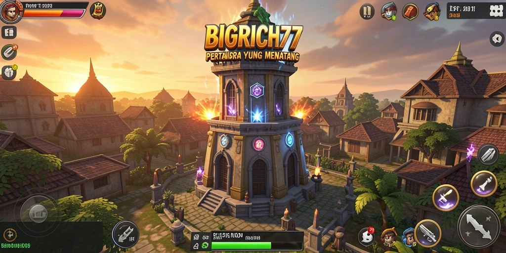Tampilan gameplay BIGRICH77 yang menegangkan dan penuh strategi.