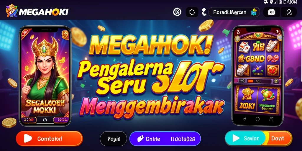 Tampilan menarik dari gameplay Slot MEGAHOKI yang mengasyikkan.