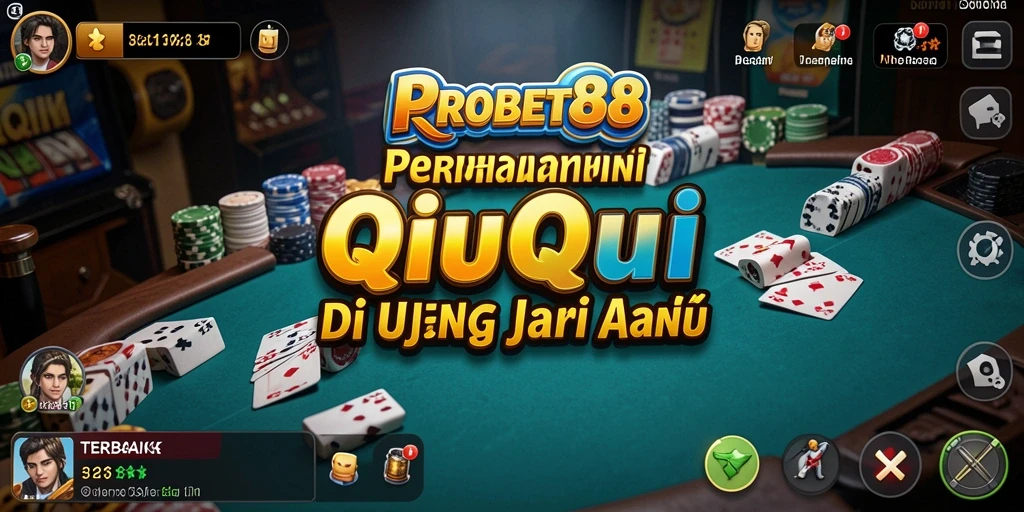 Gameplay mendebarkan QiuQiu dalam PROBET88 yang menarik.