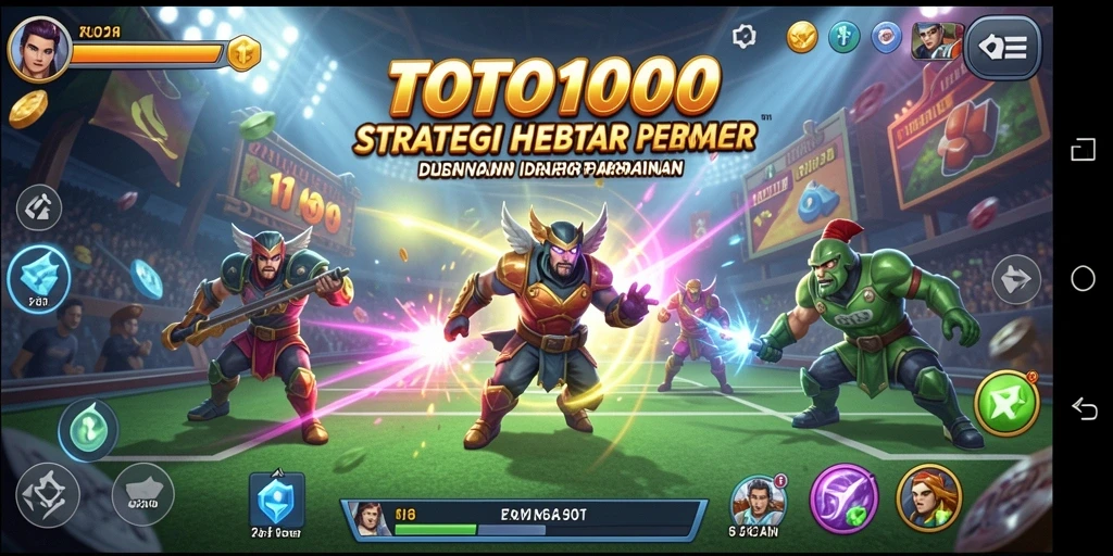 Tampilan dinamis dan strategi mendalam dalam gameplay TOTO1000.