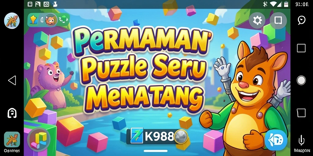 Screenshot gameplay ZK988 menampilkan teka-teki seru dan grafis menarik.